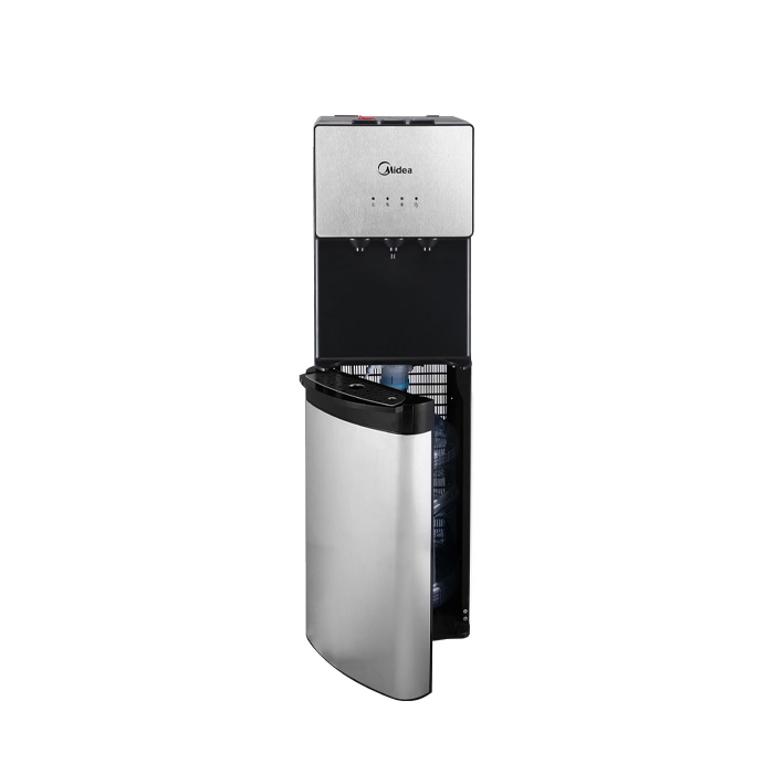 Midea Dispenser Standing Galon Bawah Kompresor Low Watt - Silver - YL1566S | YL 1566 S